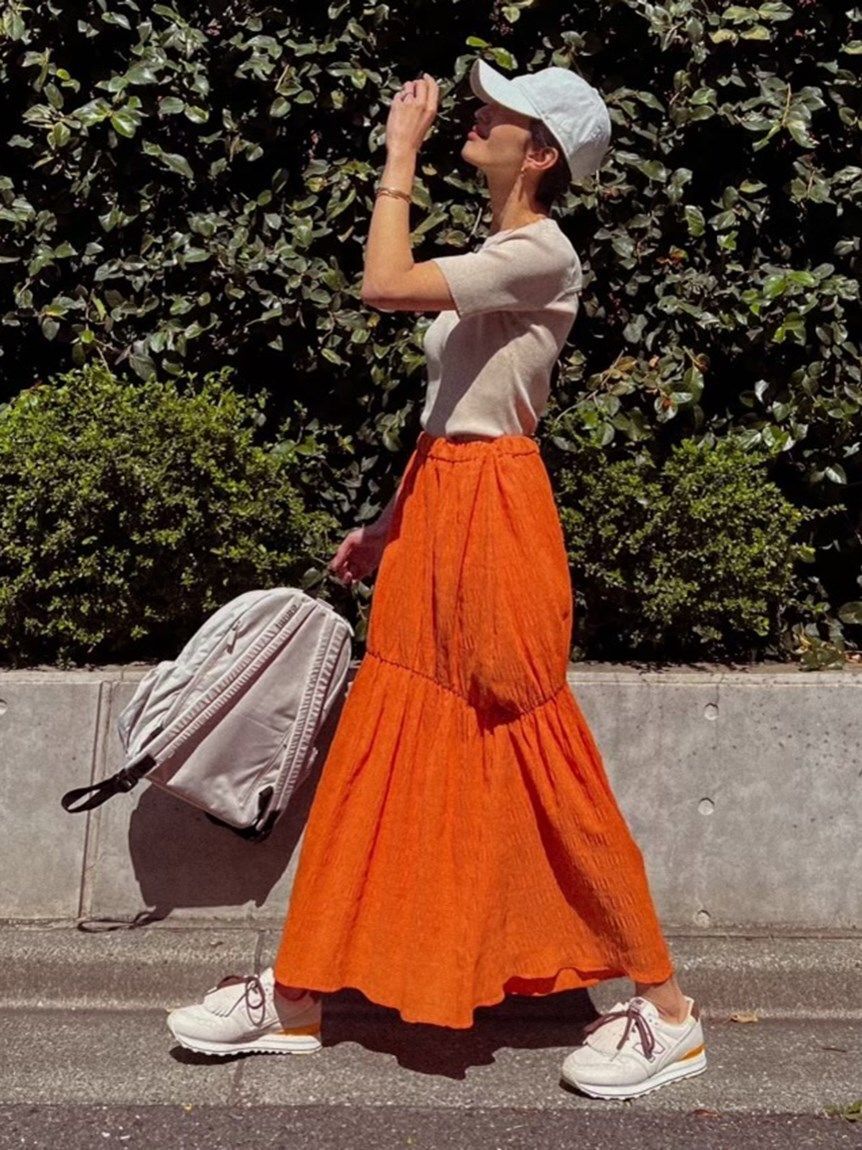 emmi atelier「【ONLINE限定カラー】eco 撥水ギャザーボディーバックパック」|リュック|