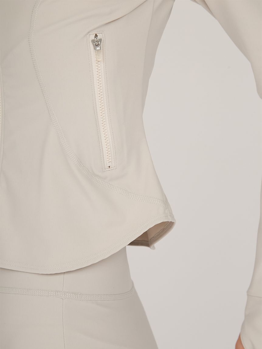 emmi yoga「サステナレッチUnity フットネスジャケット」|アウトドア|