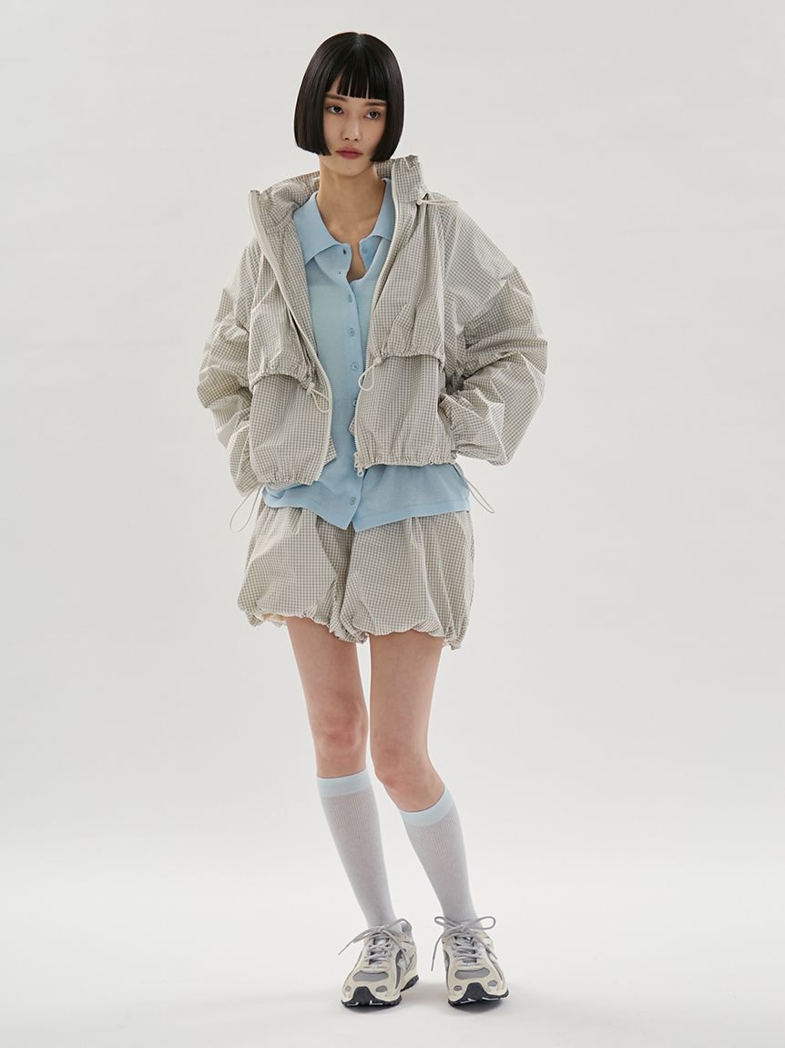 emmi atelier「ドロストナイロンブルゾン/撥水【セットアップ対応】」|ブルゾン・スタジャン|