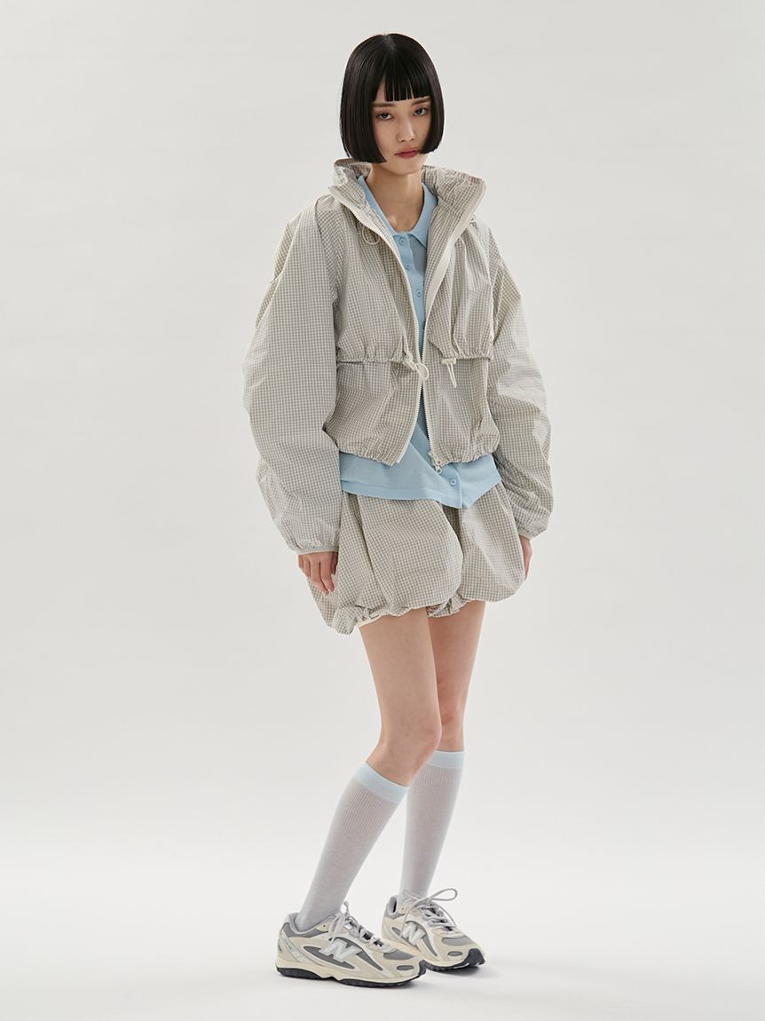 emmi atelier「ドロストナイロンブルゾン/撥水【セットアップ対応】」|ブルゾン・スタジャン|