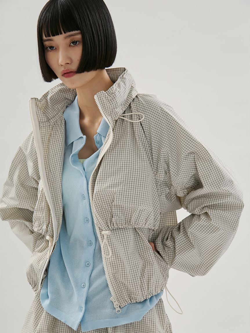 emmi atelier「ドロストナイロンブルゾン/撥水【セットアップ対応】」|ブルゾン・スタジャン|