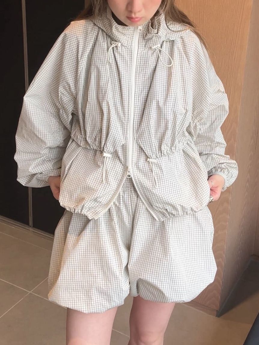 emmi atelier「ドロストナイロンブルゾン/撥水【セットアップ対応】」|ブルゾン・スタジャン|