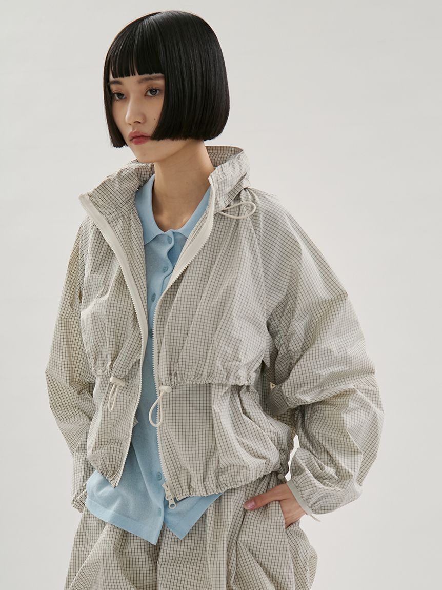 emmi atelier「ドロストナイロンブルゾン/撥水【セットアップ対応】」|ブルゾン・スタジャン|