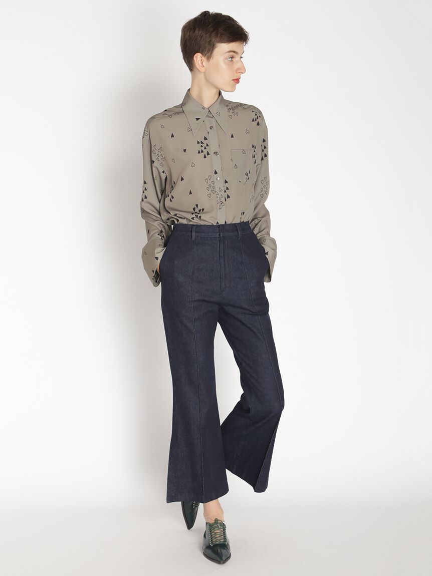 FURFUR「フレアパンツ」|チノ|