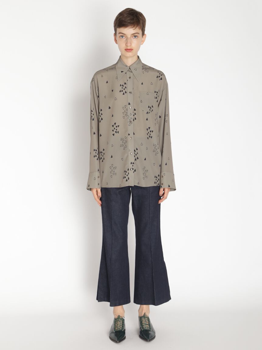 FURFUR「フレアパンツ」|チノ|