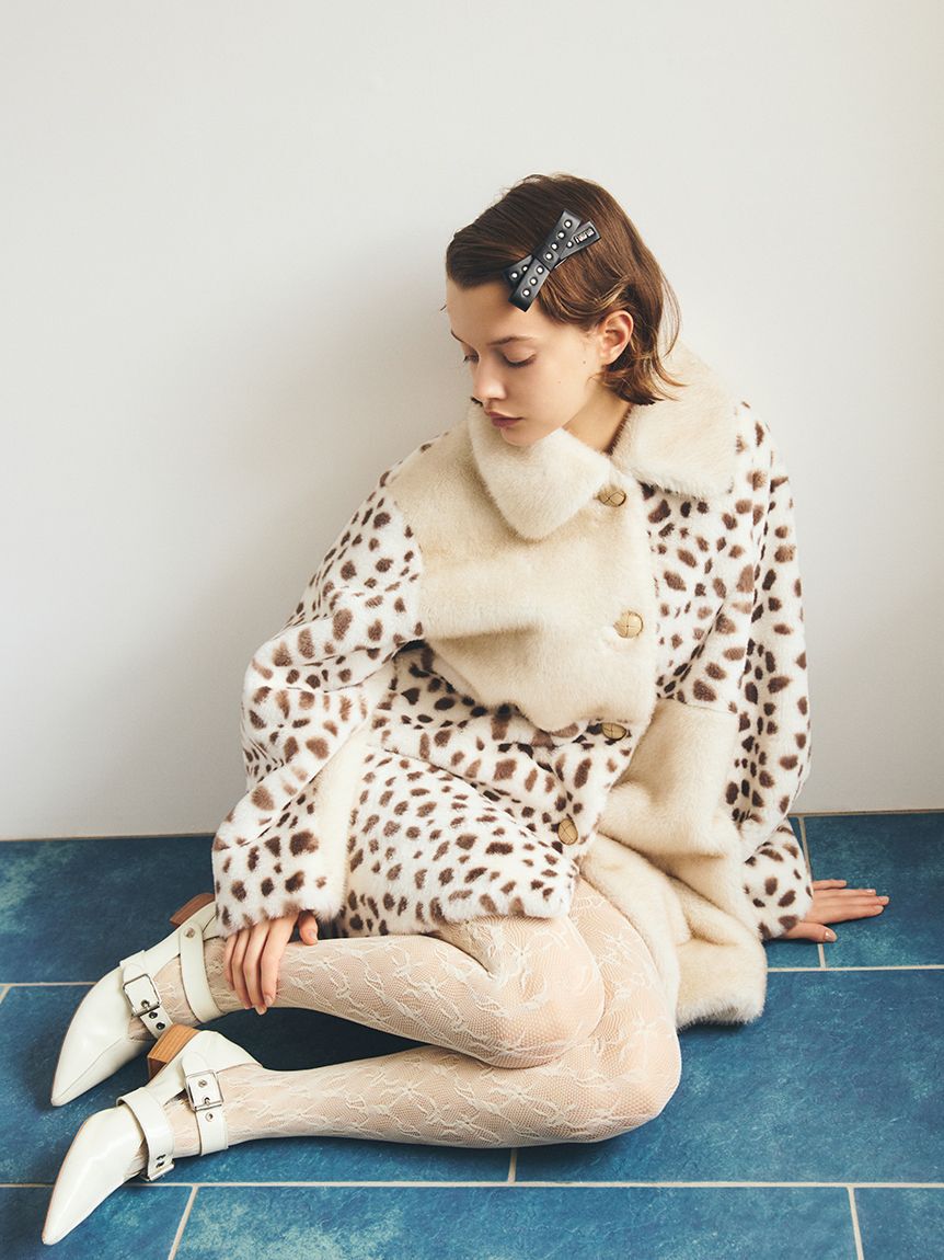 FURFUR「【WEB限定カラー】ダブルストラップバブーシュ」|パンプス|