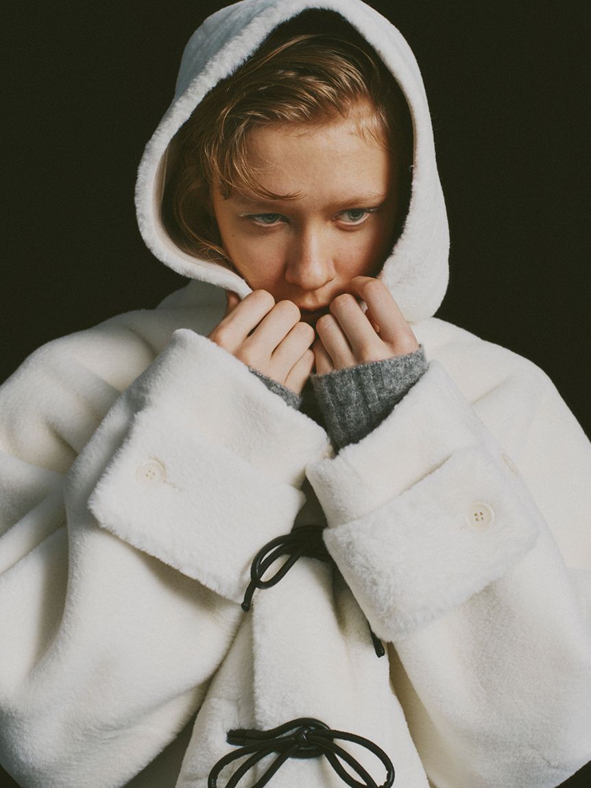 FURFUR「リボンショートダッフルコート」|ダッフルコート|