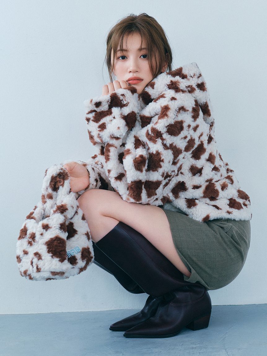 FURFUR「リボンショートダッフルコート」|ダッフルコート|