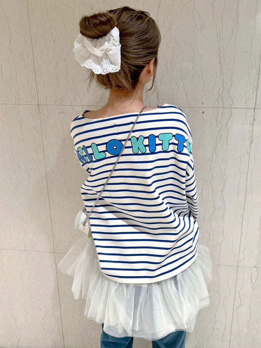 FURFUR「HELLO KITTYボーダーカットソー」|Tシャツ・カットソー|