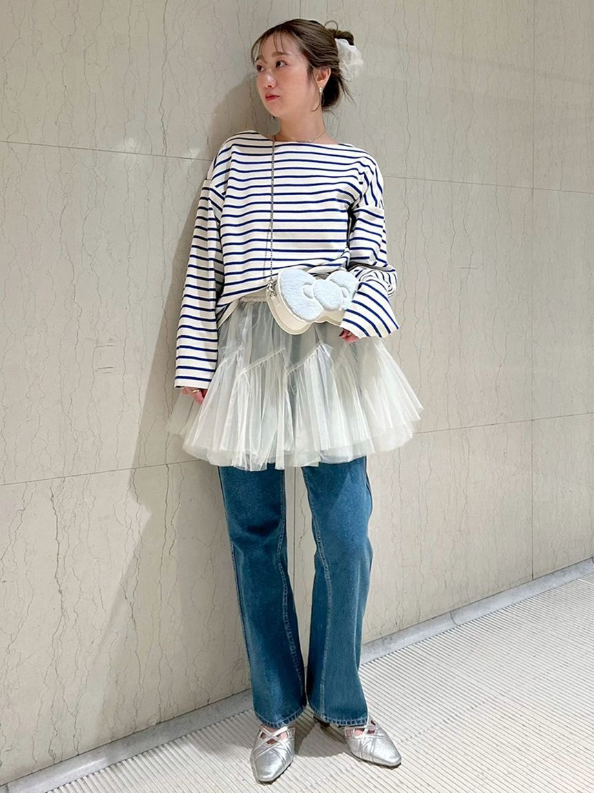 FURFUR「HELLO KITTYボーダーカットソー」|Tシャツ・カットソー|