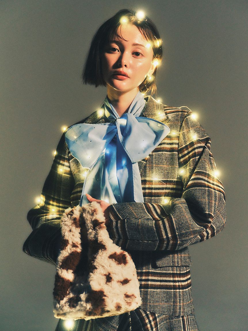 FURFUR「ツイードフレアスカート」|スカート|