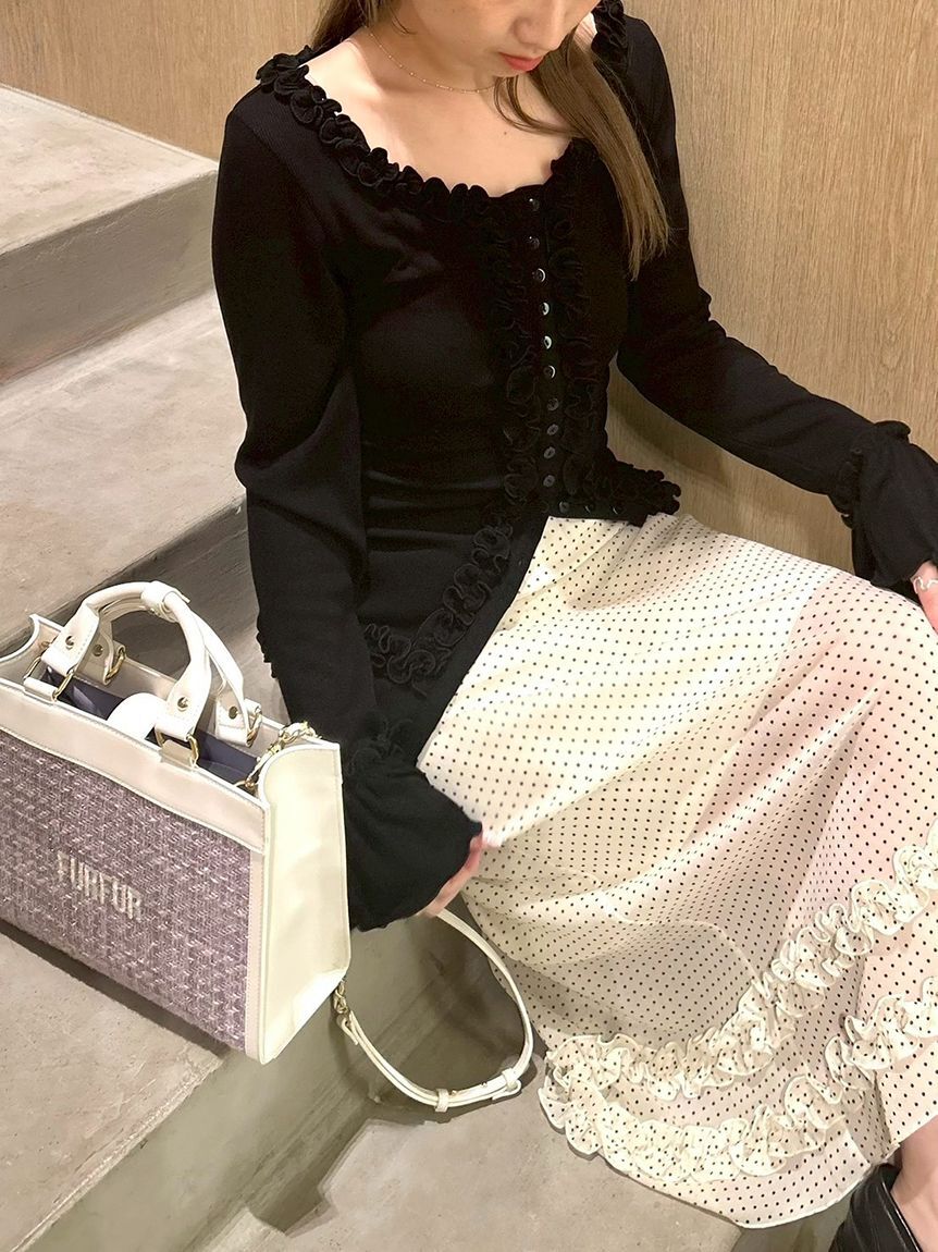 FURFUR「ミディナロースカート」|スカート|