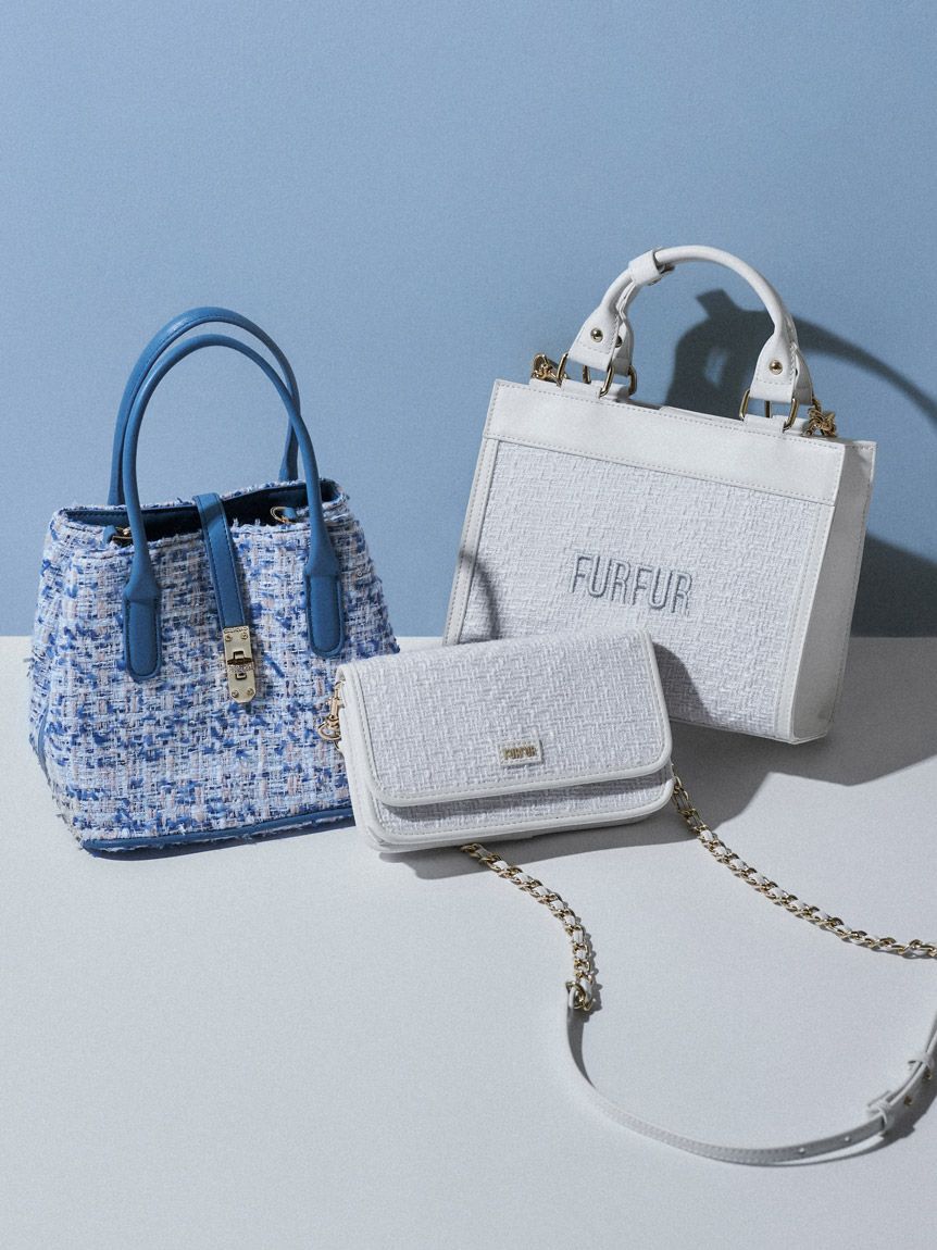 FURFUR「【限定カラー】ツイードロゴフォンホルダー」|ショルダー・メッセンジャー|