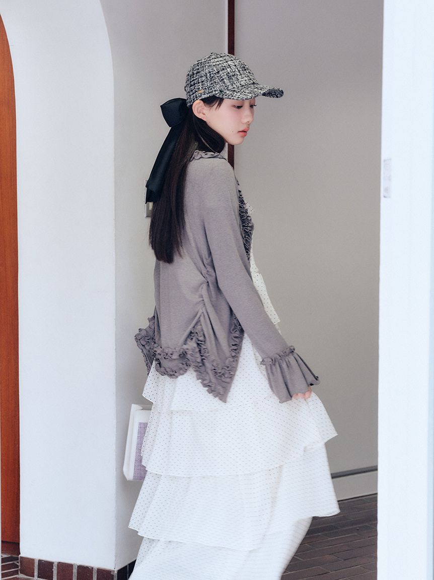 FURFUR「(Lsize) ツイードロゴトートバッグ【WEB・一部店舗限定】」|トートバッグ|