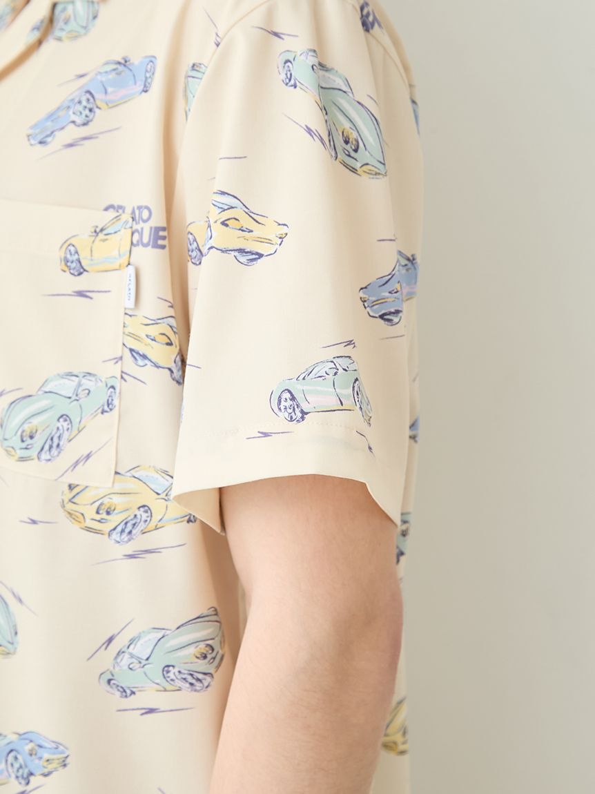 GELATO PIQUE HOMME「【HOMME】スタービークル柄シャツ」|シャツ・ブラウス|