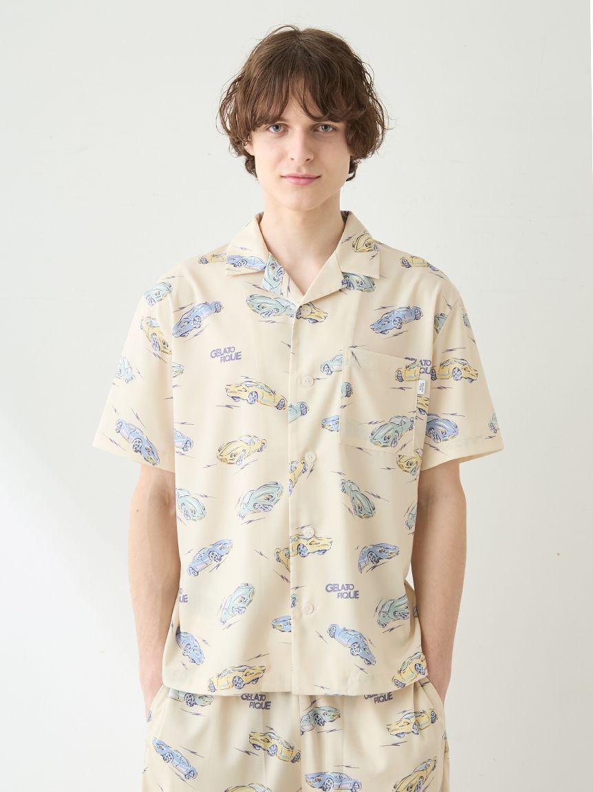 GELATO PIQUE HOMME「【HOMME】スタービークル柄シャツ」|シャツ・ブラウス|