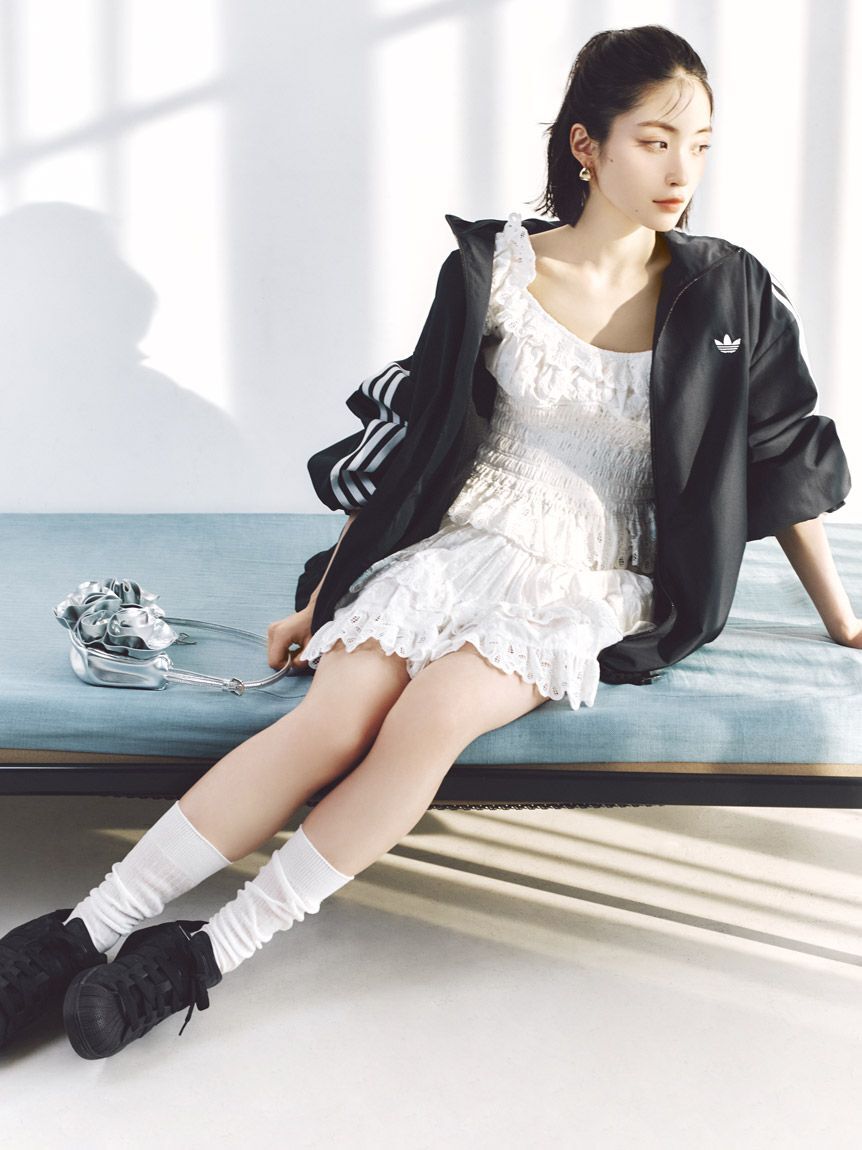 SNIDEL「コットンシャーリングブラウス」|シャツ・ブラウス|