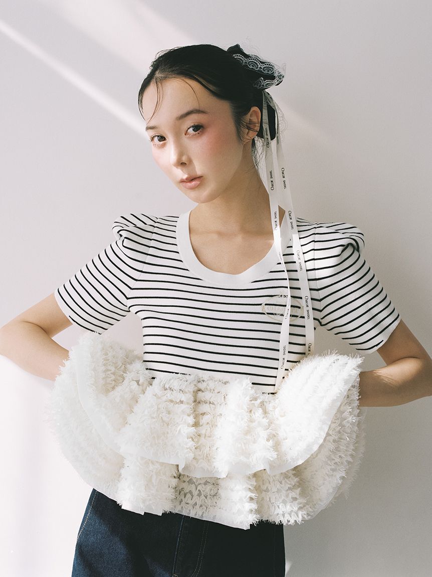 SNIDEL「【Chacott】コラボレースシュシュ」|ヘアバンド|