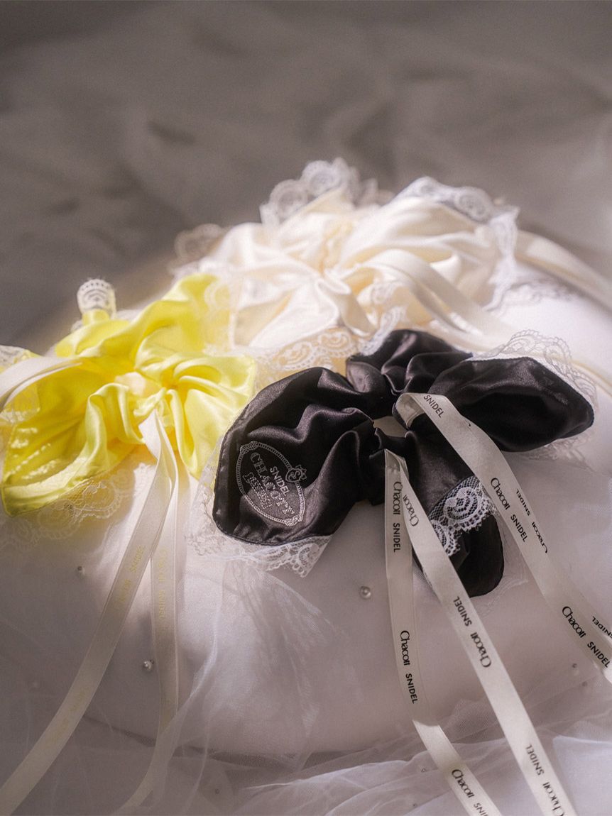 SNIDEL「【Chacott】コラボレースシュシュ」|ヘアバンド|