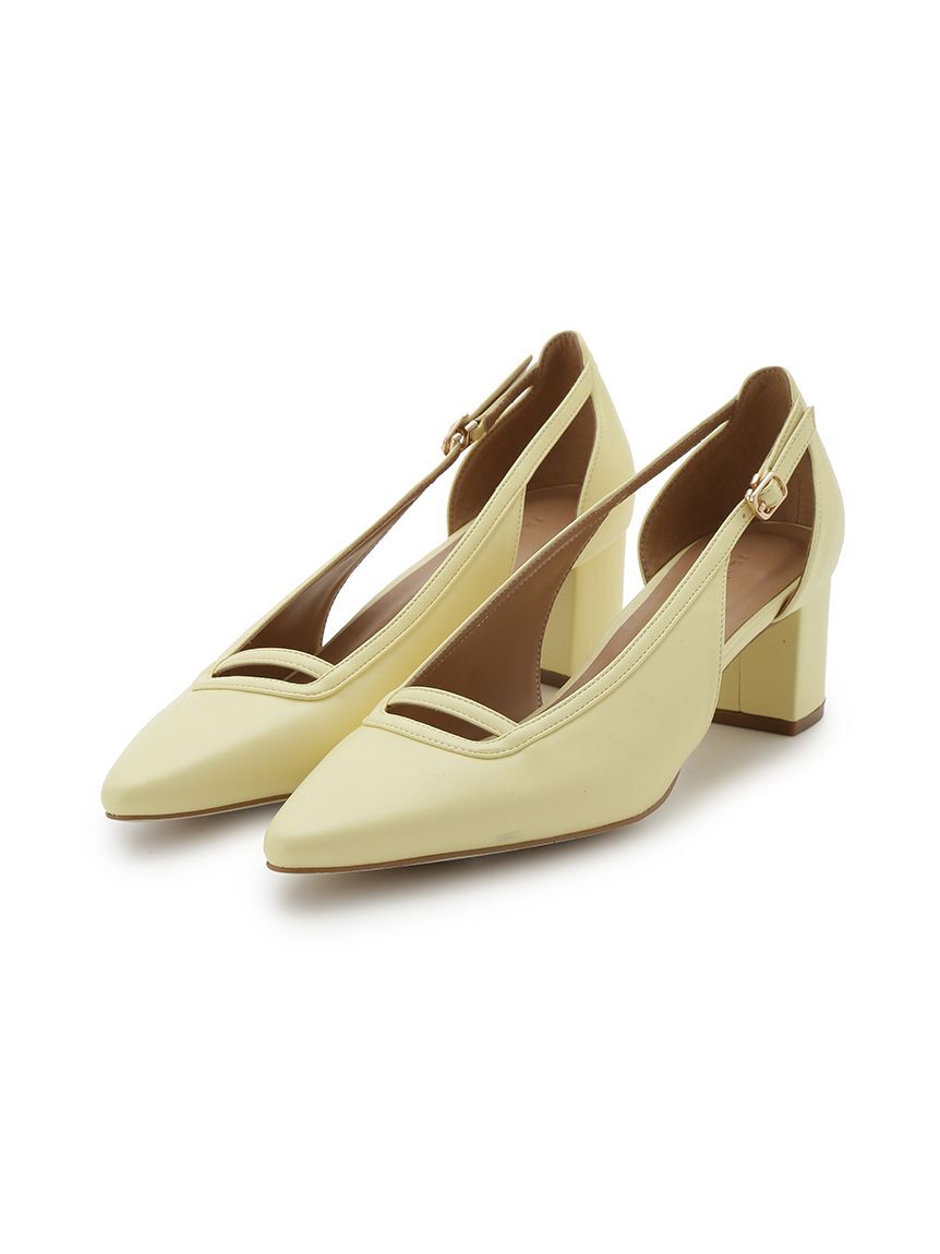 FRAY I.D「サイドオープンパンプス」|パンプス|YEL