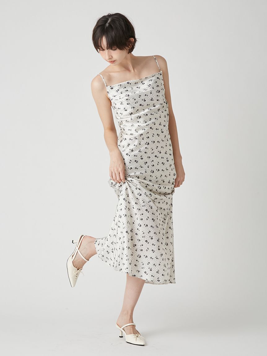 LILY BROWN「カーデセットプリントキャミワンピース」|ワンピース|