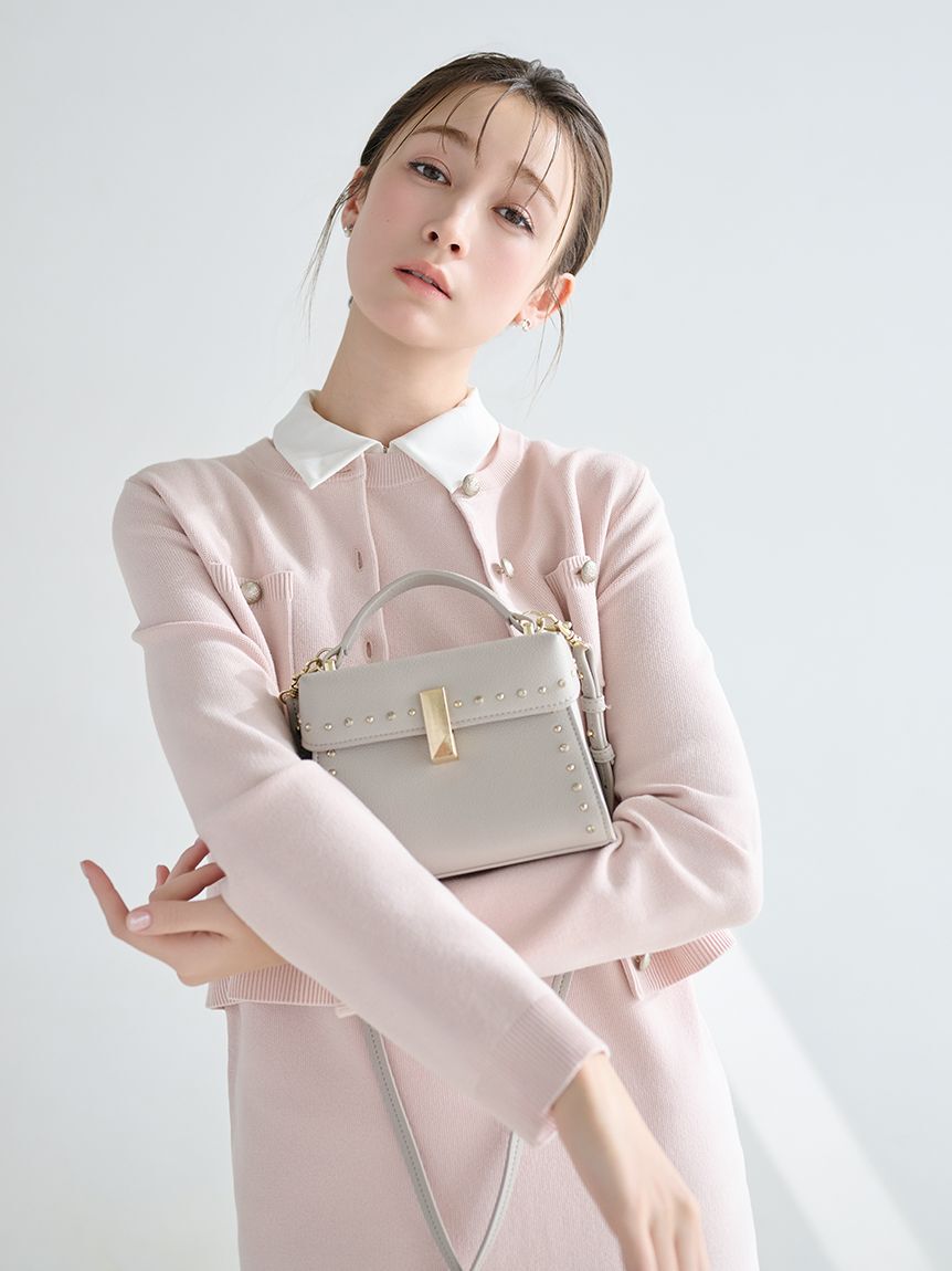 CELFORD「【リュタン】ビジュースタッズポシェット」|ショルダー・メッセンジャー|