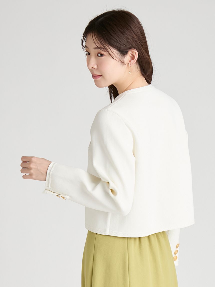 CELFORD「トリム総針カーディガン」|カーディガン|