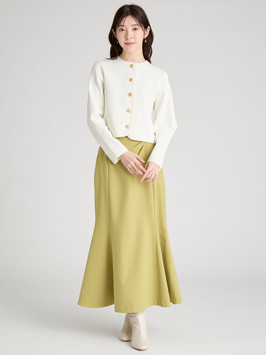 CELFORD「トリム総針カーディガン」|カーディガン|