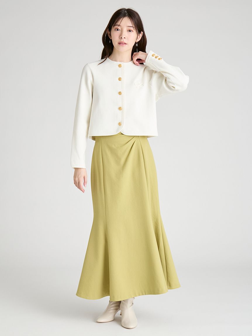 CELFORD「トリム総針カーディガン」|カーディガン|