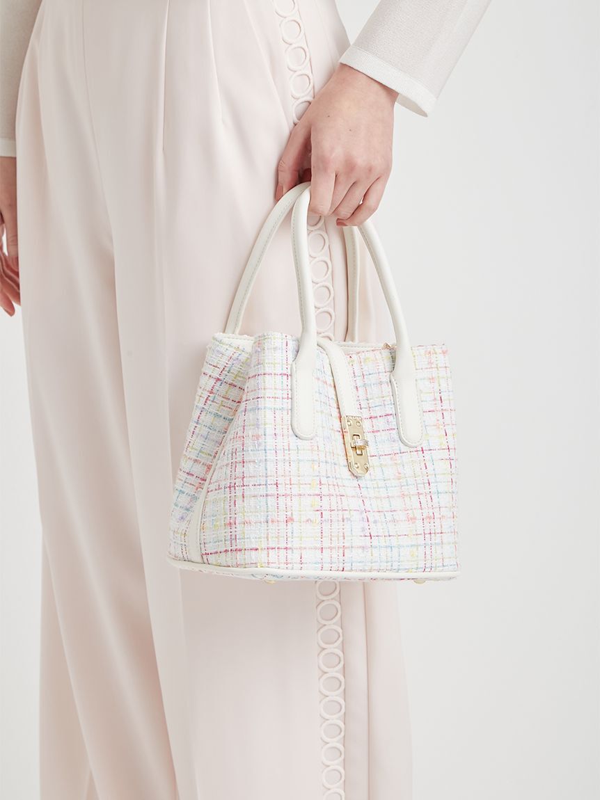 CELFORD「メタルポイントツイードトートバッグ」|トートバッグ|