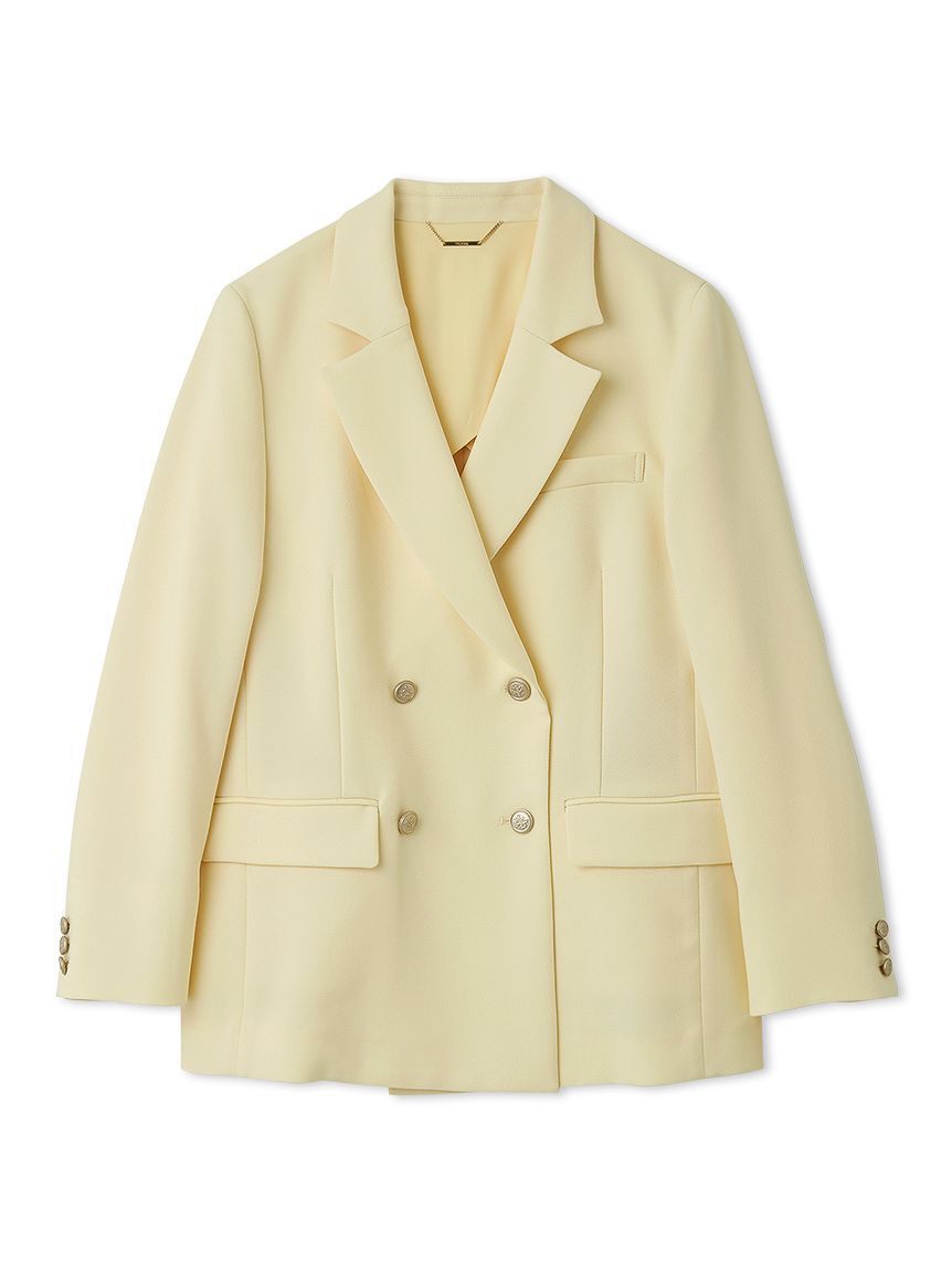 CELFORD「【洗える】ダブルテーラードジャケット」|テーラードジャケット|YEL