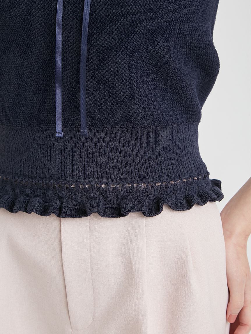 CELFORD「【洗える】レーシーニットアンサンブル」|ニット・セーター|