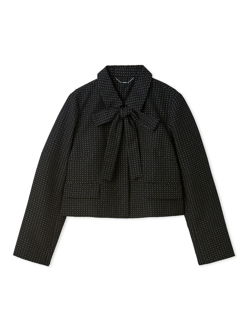 CELFORD「【洗える】【セットアップ対応】バリエーションリボンショートジャケット」|テーラードジャケット|