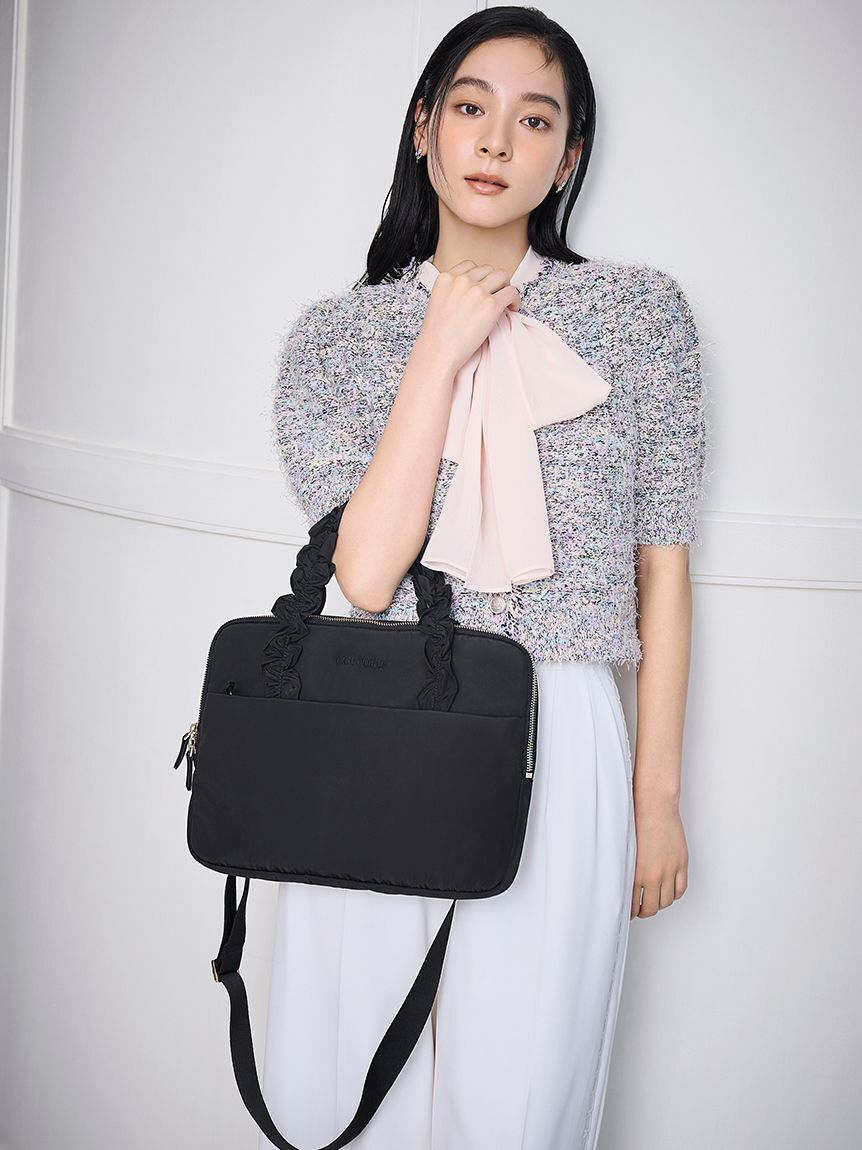 CELFORD「【UVカット】ツイードニットカーディガン」|カーディガン|