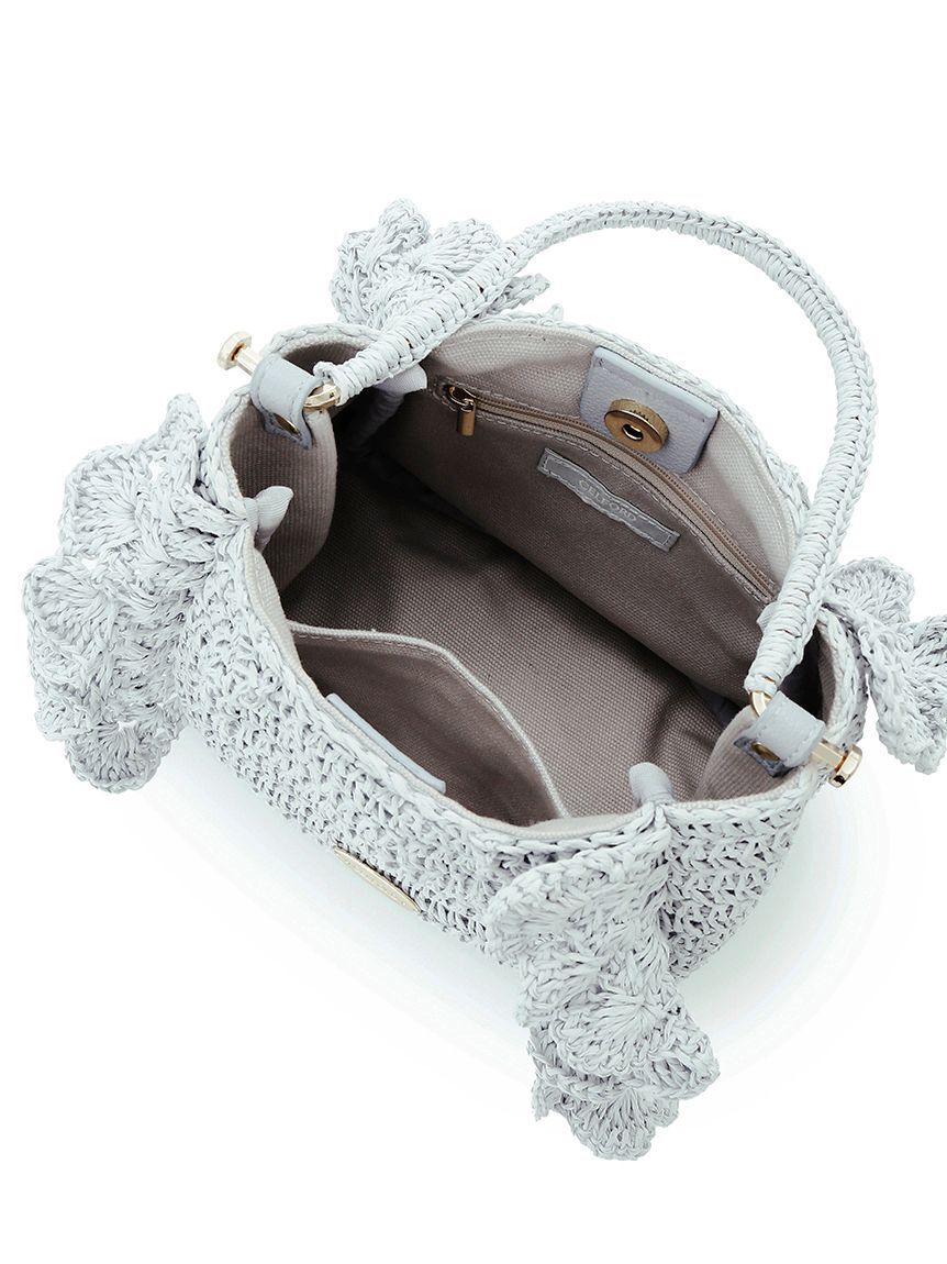 CELFORD「かぎ編みペーパーフリルバッグ」|トートバッグ|