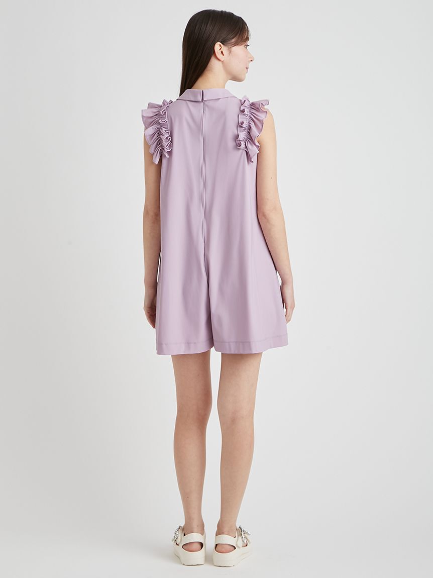 CELFORD「【水陸両用可】衿付きフリルロンパース」|オールインワン|