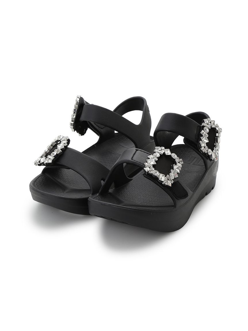 CELFORD「【TELIC｜CELFORD】コラボビジューリカバリーサンダル」|サンダル|