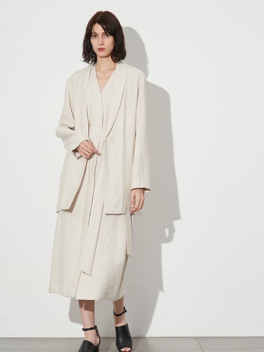 styling/「【セットアップ対応】バックサテンジャケット」|テーラードジャケット|