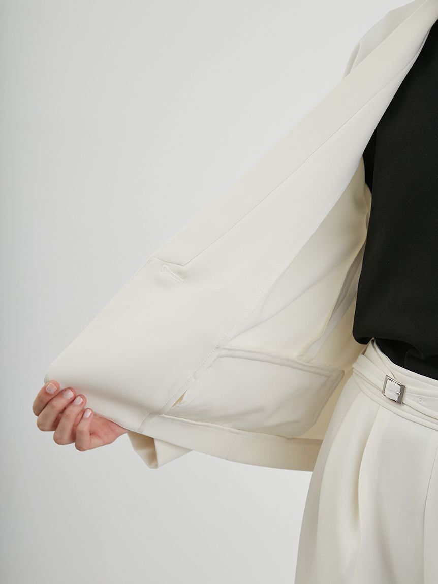 styling/「ノーカラースーツジャケット」|ノーカラージャケット|