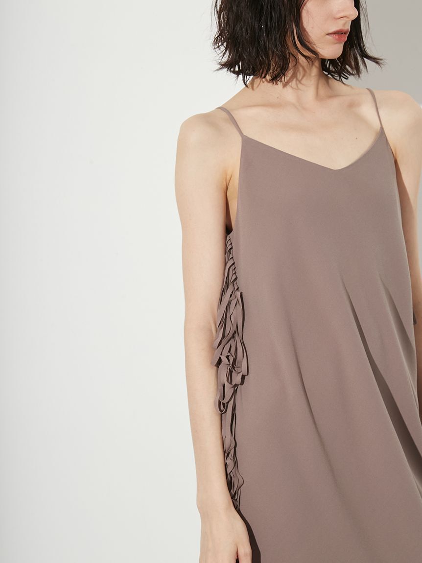 styling/「ジョーゼットフリンジワンピース」|ワンピース|