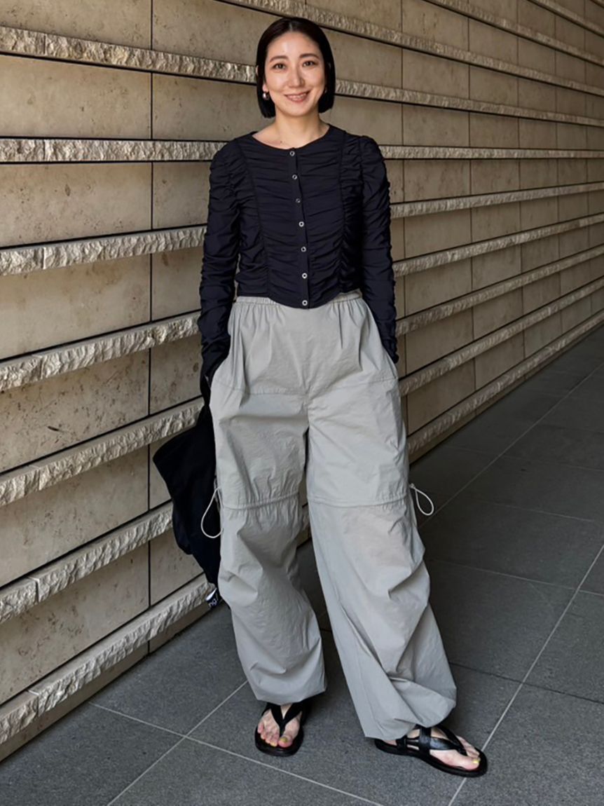 styling/「【S/S(エスバイエス)】＜ウォッシャブル・撥水＞イージーパンツ」|チノ|