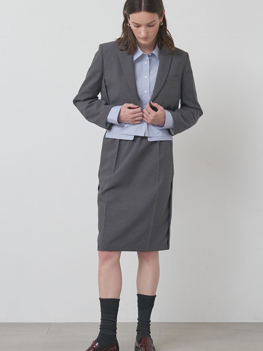 styling/「【セットアップ対応】ショートスーツジャケット」|テーラードジャケット|