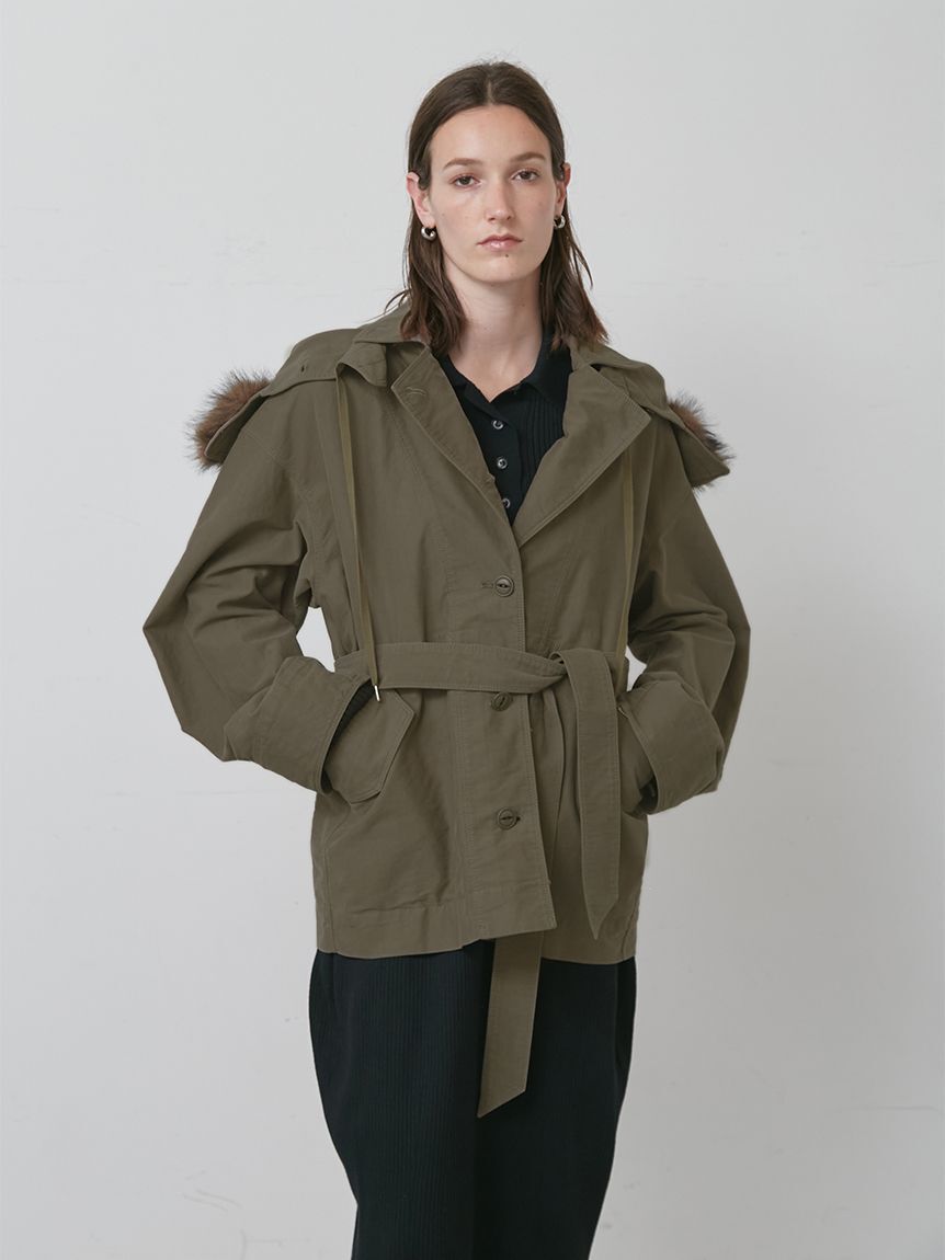 styling/「【セットアップ対応】アタッチドフードジャケット」|ミリタリージャケット|