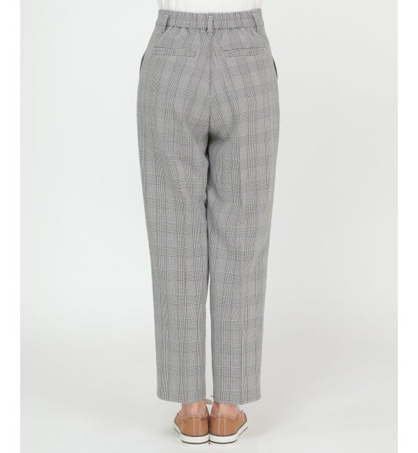 ikka「ウーリッシュフラノテーパードパンツ」|その他|