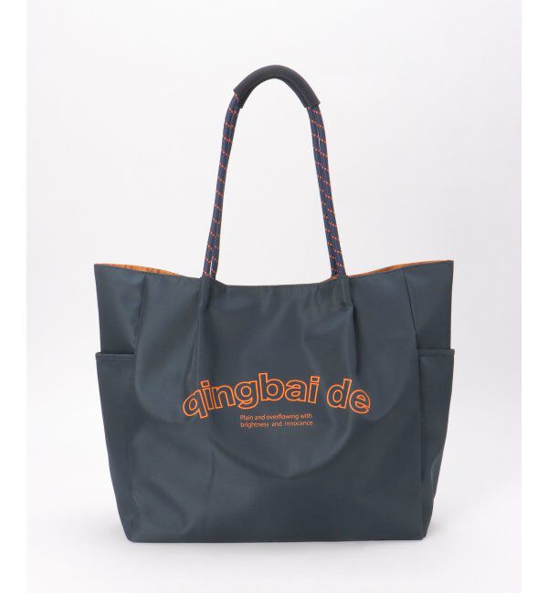 ikka「撥水ロゴ入りビッグトートバッグ」|その他|