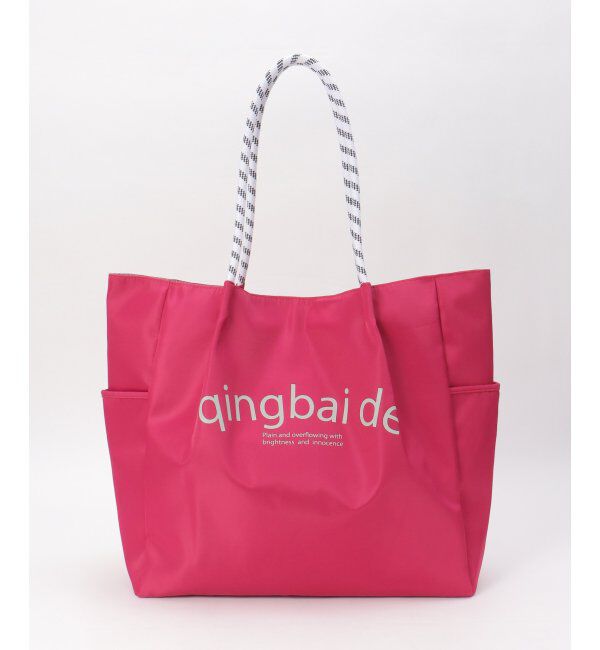 ikka「撥水ロゴ入りビッグトートバッグ」|その他|