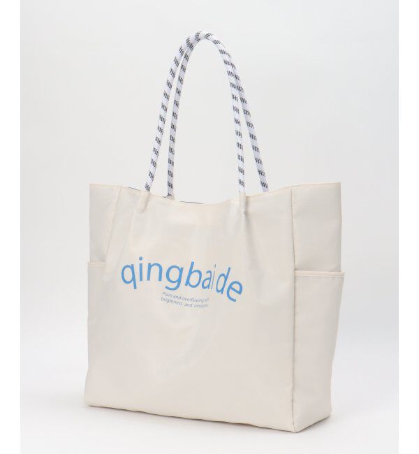 ikka「撥水ロゴ入りビッグトートバッグ」|その他|