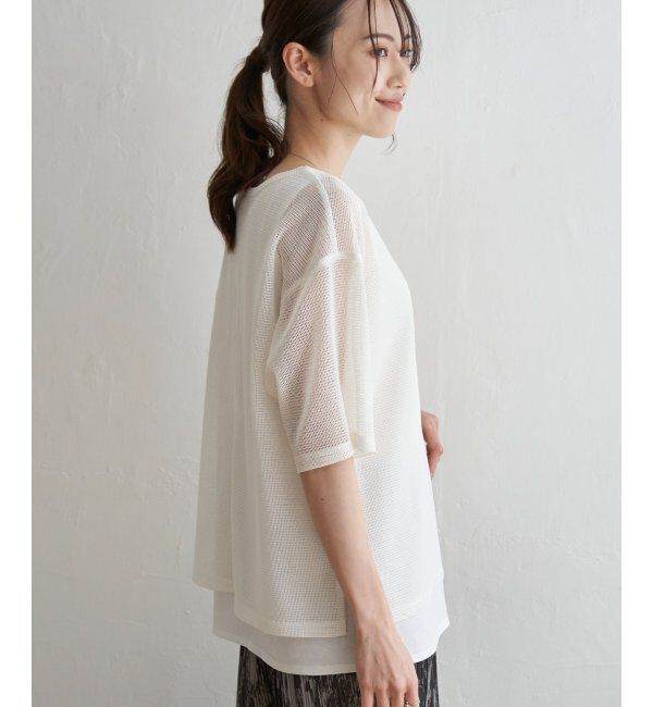 ikka「【2点セット】メッシュレイヤードアンサンブル」|その他|