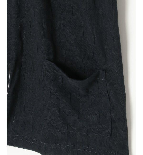 ikka「ジャカードボタンレスカーディガン」|カーディガン|