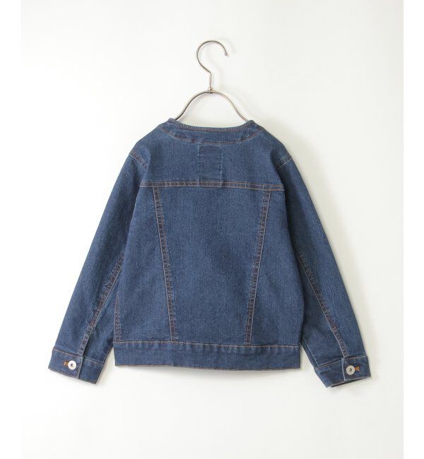 ikka kids「【親子おそろい】デニムノーカラーGジャン（110~160cm）」|その他|